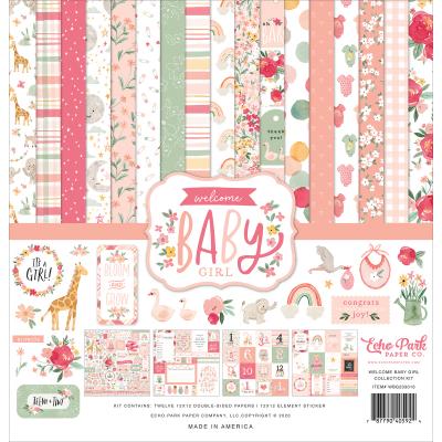 Echo Park Welcome Baby Girl - Collection Kit